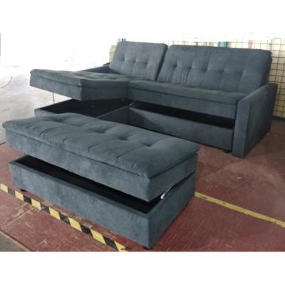 China (Other) Frank Furniture Modern Adjustable Luxury Cheap Sofa With Bed Corner Sofa Bed for sale