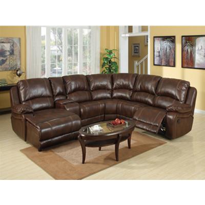 China Latest Home Furniture Luxury Brown Corner Sofa (Other) Adjustable Set Italian Leather Sofa for sale