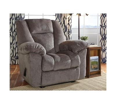 China New Sponge 2021 Modern High Quality Sound Gray Fabric Comfortable Multifunctional Living Room Single Recliner Sofa for sale