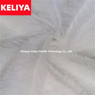 China KELIYA China Manufacture 2023 New Style Waterproof Polyester Microfiber Plush Cloth Plush Fabric For Making Soft Toys for sale