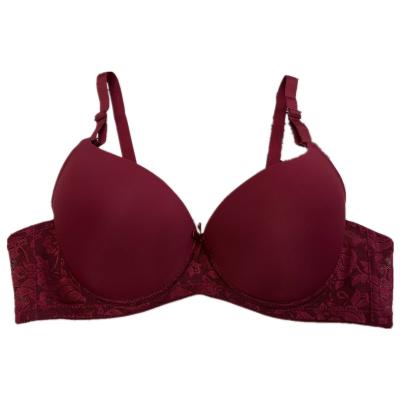 China QUICK DRY Trending Women's Molded Cup and Underwear lace sexy bra comfortable underwear plus size bra  soft  breathable underwear for sale