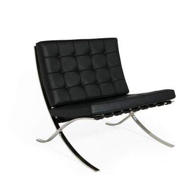 China Factory direct sales modern classic royal button metal design PU leather chair for sale