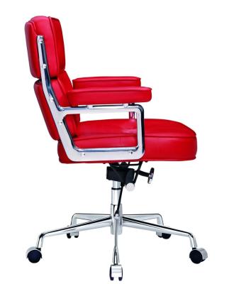 China High Quality Leather Aluminum Frame Office Chair Boss Chair (Size) W&R Classic Adjustable Workmanship for sale