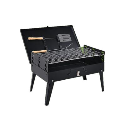 China Adjustable Height Mini Outdoor Portable Folding Charcoal Premium BBQ Grills for Outdoor Campers for sale