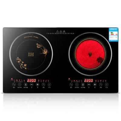 China Hotel OEM ODM 2 Burner Kitchen Appliance Electric Induction Cooktop with Touch Control Slim Body for sale