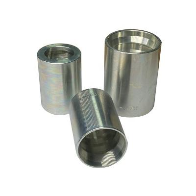 China Carbon Steel Stainless Steel High Quality Crimp Hydraulic Pipe Ferrule, Adapters And Fittings For High Pressure Hoses for sale