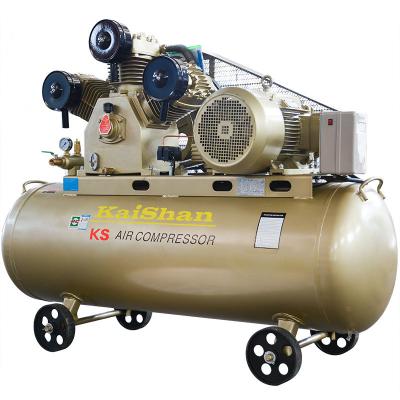 China Sophisticated Air Cooling Fan Dual Screw Compressor Lubricating Oil Technology Piston Air Compressor for sale