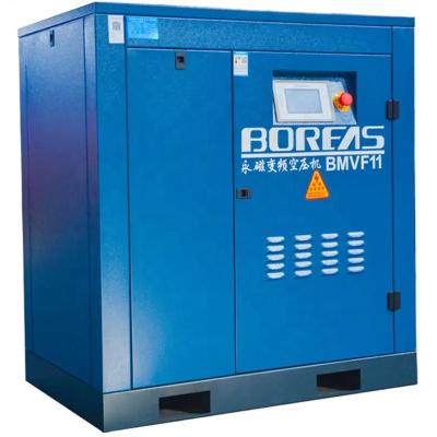 China Good Quality Lubricated 11kw Low Noise Direct Driven Screw Air Compressor for sale