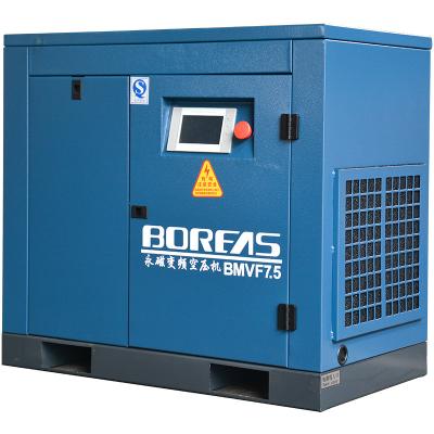 China Reliable Performance Lubricated P.M. Frequency Screw Air Compressor Power Two-Stage Screw Air Compressor for sale