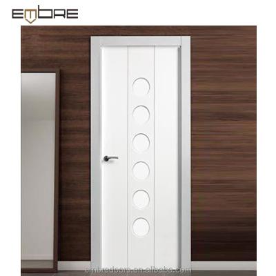 China Swing Interior Veneer Wood Flush Doors Semi Hollow MDF Turkey Wood Doors for sale