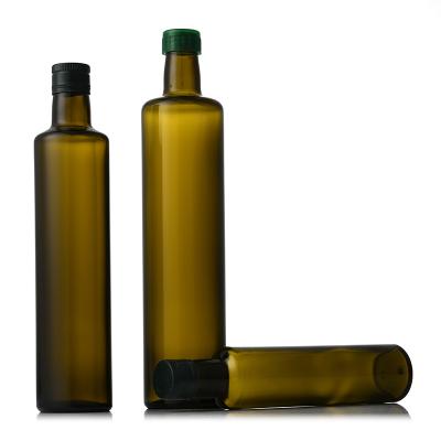 China Household products wholesale100ml 250ml 500ml 750ml 1000ml glass bottle for oil olive oil bottles with plastic caps for sale