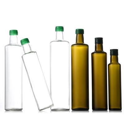 China 100ml and 250ml Household Products Olive Oil Glass Bottle Oil Dispenser Fancy Hair Empty Hair Oil Bottles for sale