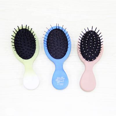 China Foldable High Quality Professional Colorful Plastic Baby Hair Brush And Comb Set for sale