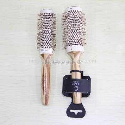 China 2019 contract fashionable new products travel wooden hair brush made in china for sale