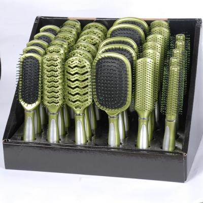 China Cushion professional make up hair and comb mirror brush and comb display stand set china manufacturer for sale