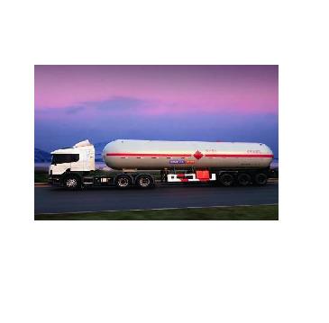 China Steel Axle Propane Liquid Gas LPG Tank Trailer Of Truck And Gas Tanker Truck Trailer 3 Fuel Tanker Trailer Truck for sale