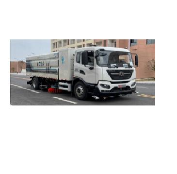 China Truck trailer sanitation truck lithium battery the biggest electric battery road sweeper truck for city sanitation for sale