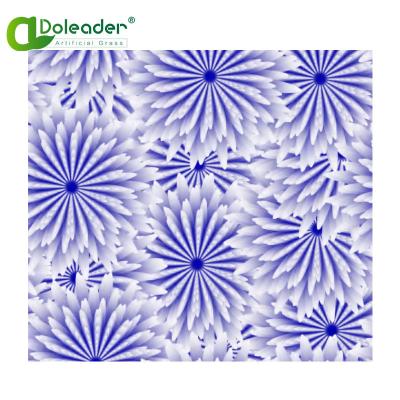 China Easy Install Doleader Paper Flower Wall Design Wallpaper 53cm New Rolls for sale