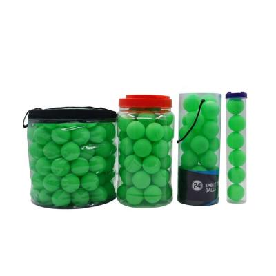 China Different Pong Colors PP Ping Pong Table Tennis Ball 40mm for sale