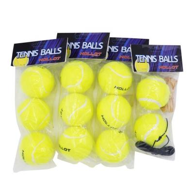 China Low Price PVCbag Packing Eco Friendly Soft Touch Promotion Tennis Ball 63.5mm for sale