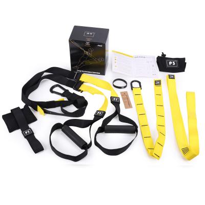 China Perfect Trainer Durable Adjustable Belt System Adjustable Training Strap Bodyweight Grassfit Exercise Power Core Suspension Kit for sale