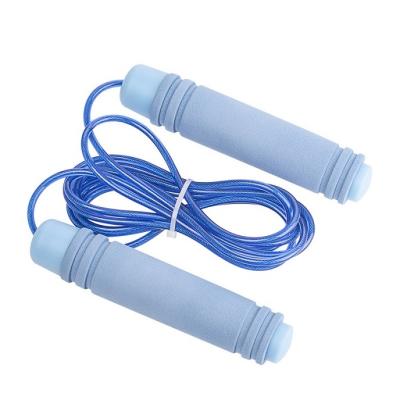 China Hot Selling PU Rope 2.8m Multiple Color Foam Portable Jump Rope For Fitness And Exercise for sale