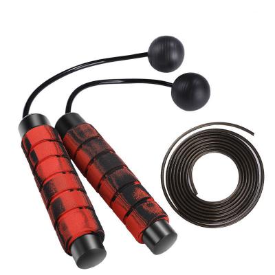 China Factory Price Heavy Weighted Fitness PVC Speed ​​Jump Rope Jumping With Bearing In Handle 6mm for sale