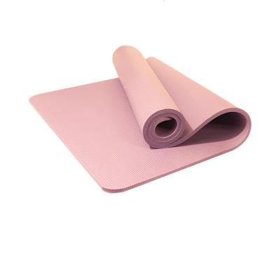 China Sport.Yoga 15mm Extra Thick High Density Yoga Mat With Carrying Strap Anti-Tear Exercise Balance Nbr for sale