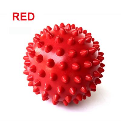 China Hot Selling Bodybuilding Fitness 65mm Bodybuilding Gymnasium PVC Massage Spike Ball for sale