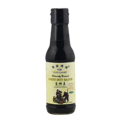 China 150 ml Jade Bridge Naturally No MSG OEM With Factory Price Brewed No Extra Light Soy Sauce 150 ml for sale