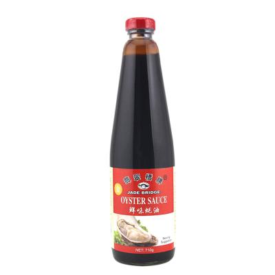 China Genuine OEM PRESERVED Jade Bridge Oyster Sauce 710g Flavor Wholesale with Factory Manufacturer Price for sale