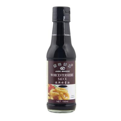 China 150ml Jade Bridge Worcester Sauce for supermarket bulk wholesale OEM with factory price 150ml for sale