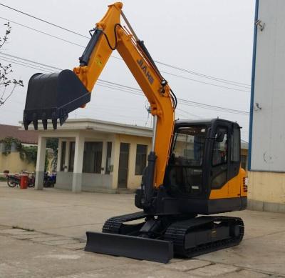 China Hotels China JIAHE JH75F Mini Excavator 7.5T Small Digger 7.5 Ton Crawler Excavator With Rubber Track for sale