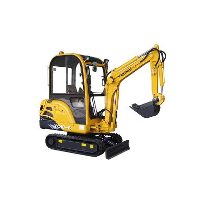 China Yuchai YC18-9 ​​1.8 Ton China Factory Mini Excavator/Digger Construction Material Machine for sale