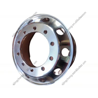 China 24 Inch T6061 Forged Aluminium Alloy Truck Wheel Rim for JAC Truck Model currency for sale