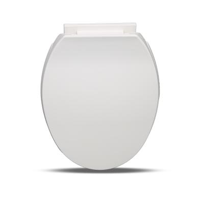 China Cheap Soft Narrow Plastic Round Toilet Seat PP Toilet Seats LPA-07B Europe Slow-end Seat Cover for sale