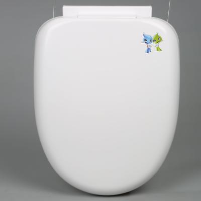 China Cheap Toilet Seats LPA-08 India/Bangledesh Shape Slow-end Plastic Toilet Seat PP U Soft Narrow Seat Cover for sale