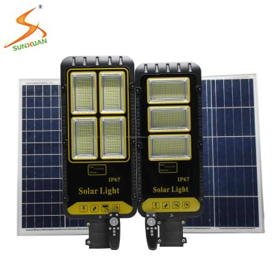 China ROAD 150W Radar Motion Sensor IP65 Waterproof Solar Led Street Light Outdoor Solar Led Street Light for sale