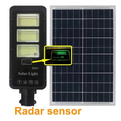 China ROAD Radar Detector Solar Street 150W LED Outdoor Light Solar Street Light for sale