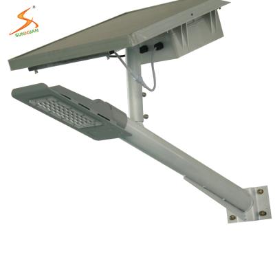 China ROAD Best Lightweight Solar 30W 150LM/W Die Cast All Aluminum Solar Outdoor Led Street Light for sale