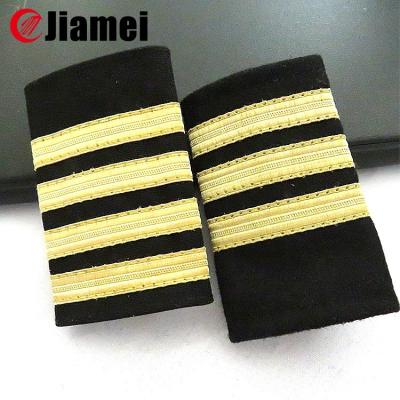 China Discount Custom Other Police Supplies Army Epaulet Military Pilot Eco Friendly Laser Cut Deboesed Custom for sale