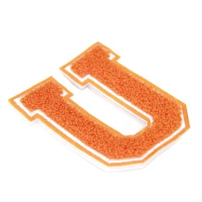 China Other Custom Wholesale Iron-On Letters Towel Patches Embroidery Chenille Patches for sale