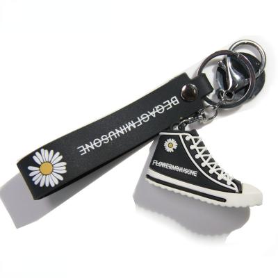 China Wholesale Hot Selling Rubber High Heel Shoe Key Chain for sale