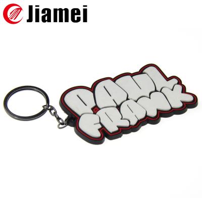 China Soft Rubber PVC Football Rubber T-Shirt Shape Jersey Key Chain Key Rings for sale