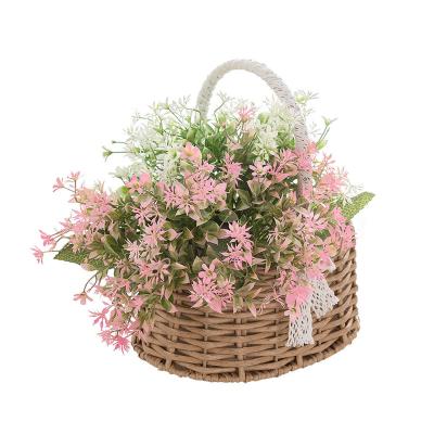 China New Design Artificial Flower MW81107 Bouquet Decorative Flowers and Plants for Wedding Home Decoration Flowers for sale