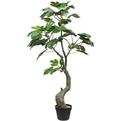 China Touch Natural Plant Cheap Green Big Fake Leaves Decor Artificial Trees For Indoor Outdoor for sale