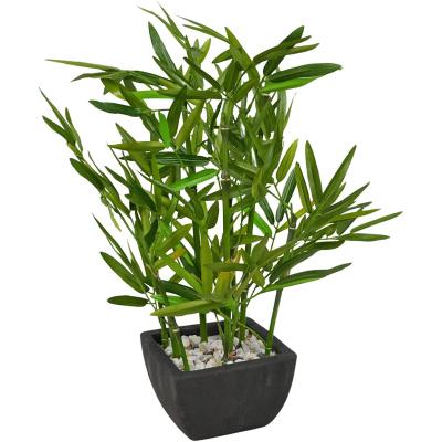 China Wholesale Artificial Indoor Outdoor Cheap Decorative Faux Bamboo Plant Artificial Bamboo In Pot for sale