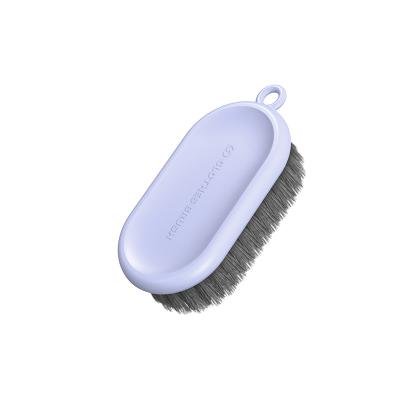 China Wholesale Custom Stocked New Mini Washing Brush Soft Plastic Universal Handle Laundry Brush for sale