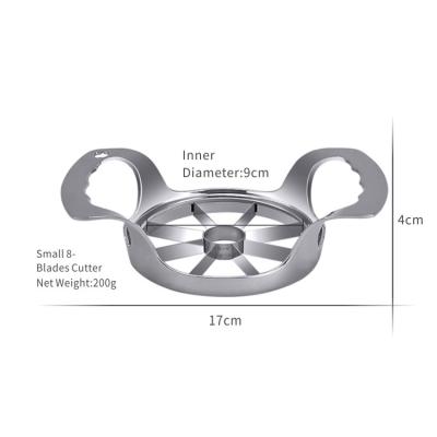 China Sustainable OEM Packing Available Apple Slicer Tools Easy Use Kitchen Fruit Cutter Instruments For Core Remover for sale