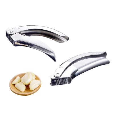 China Viable Factory Wholsesale Zinc Alloy Garlic Crusher For Vegetable Pressing Garlic Peeling for sale